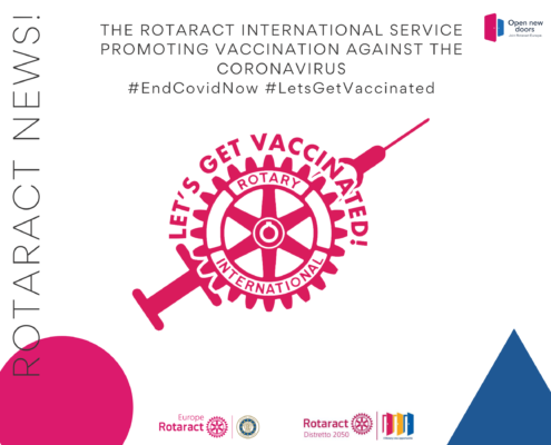 Let's get vaccinated campaign by District 2050, Italy