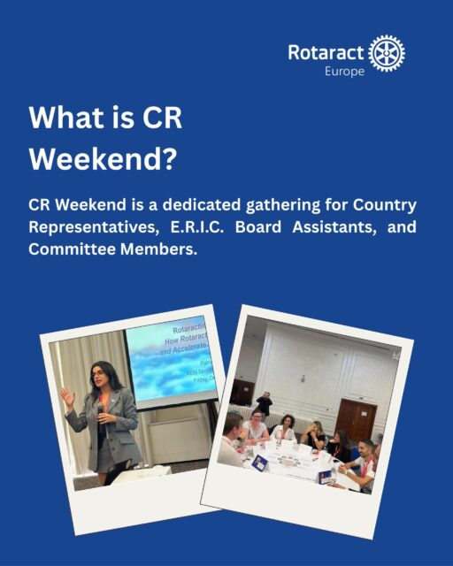 🌍 Country Representative Weekend 2026 – Registration Open!  Calling all incoming Country Representatives of Rotaract Europe for the upcoming Rotarian year!  Join us for a weekend filled with:
✨ Interactive and hands-on leadership workshops
🤝 Fellowship and networking opportunities
🌍 Sharing lessons learned and best practices from different countries
💡 Brainstorming sessions on strengthening Rotaract across Europe
🎯 Practical tools, discussions, and collaborative activities
🎉 And much more!  Link in Bio!